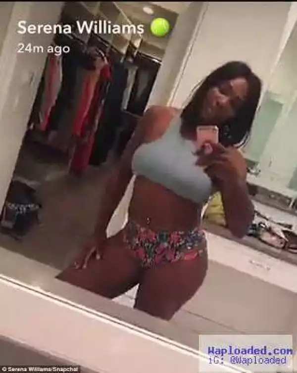 Photos: Serena Williams shows off her hot bod